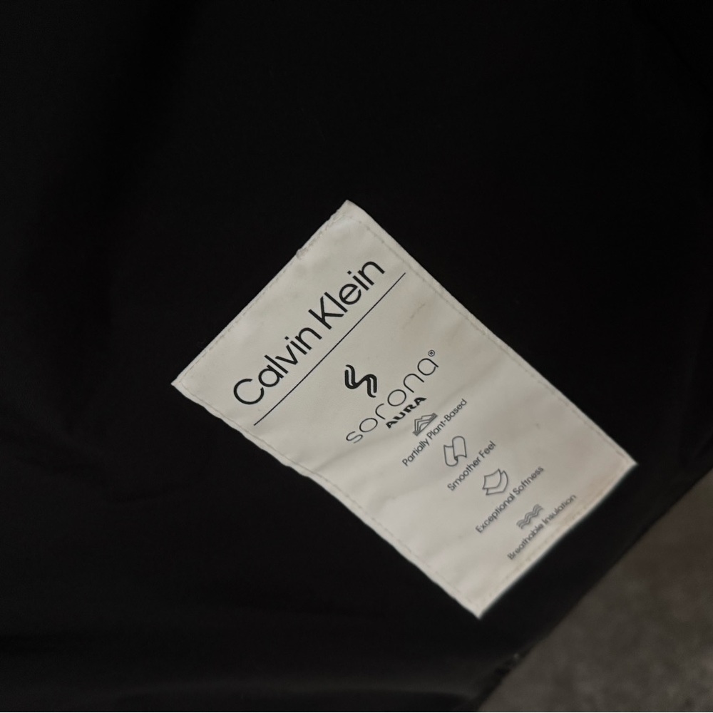 Calvin Klein Women's Charcoal Puffer Jacket - Picture 9 of 9